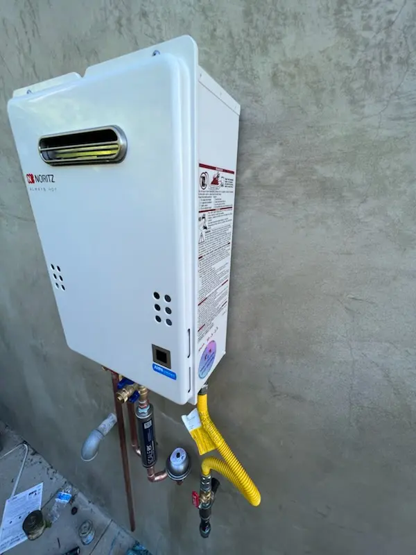 Tankless water heater installation for Spring View Acres homes